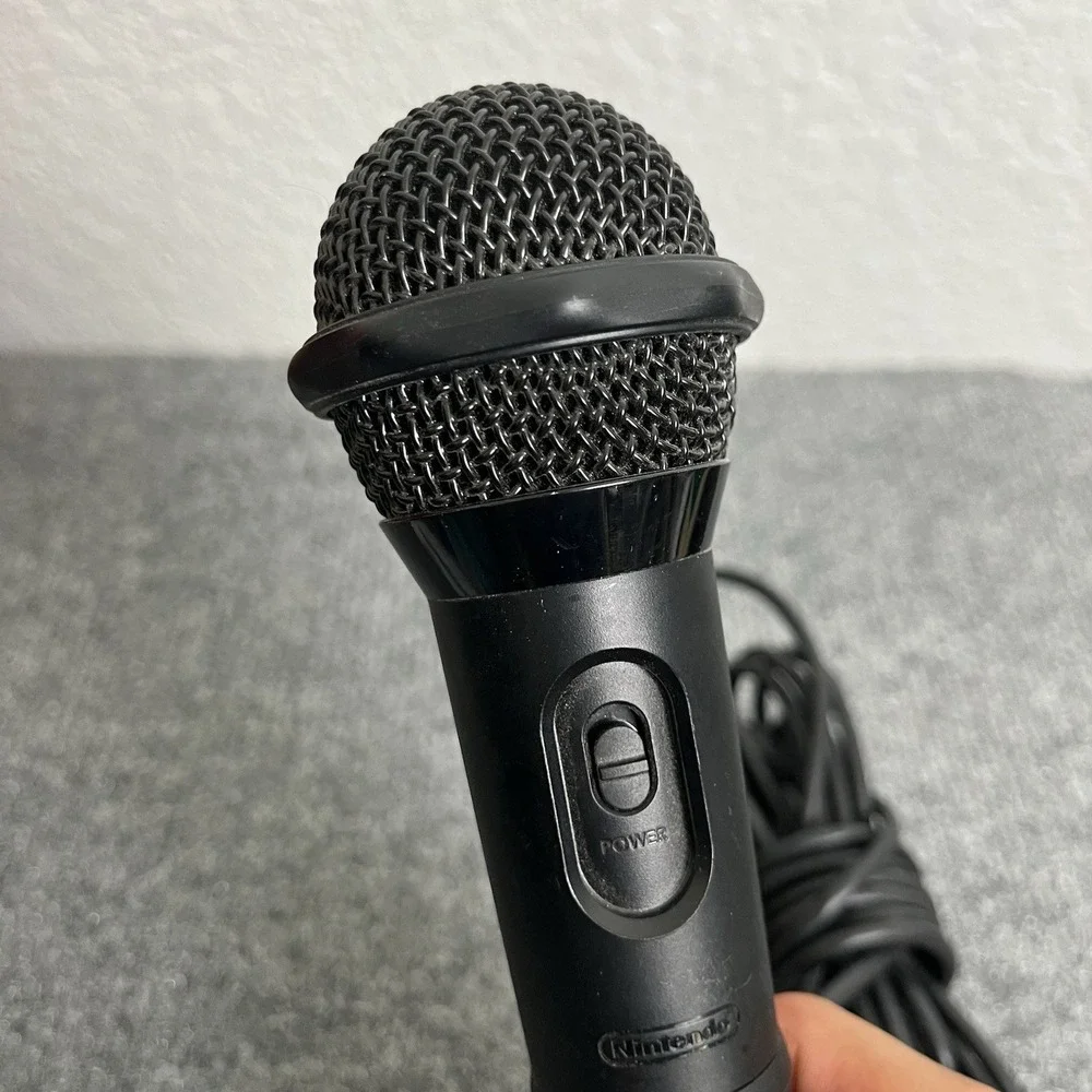 Nintendo Wii U Microphone WUP-021 Wired USB Tested and Working